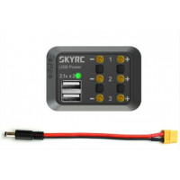 Розгалужувач живлення SkyRC SK-600114-02 з USB (DC MALE)