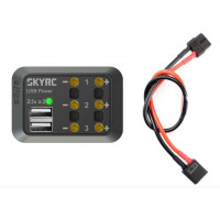 Розгалужувач живлення SkyRC SK-600114-03 з USB (XT60)