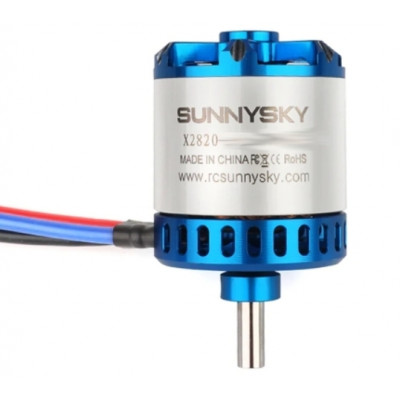 Мотор для літаків SunnySky X2820 V3 KV500 6S