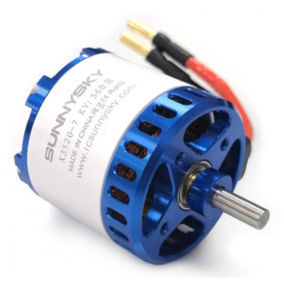 Мотор SunnySky X3520 V3 KV560 для літаків