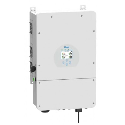 Гібридний інвертор SUN-08K-SG01LP1-EU Deye WiFi (8 kW, 1 фаза, 2 MPPT, LV)