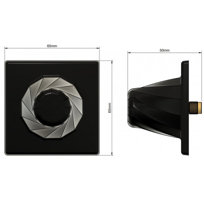Антена 5.0 ГГц (4.8-5.5GHz) (RHCP) 13.5 dBic Sniper TrueRC