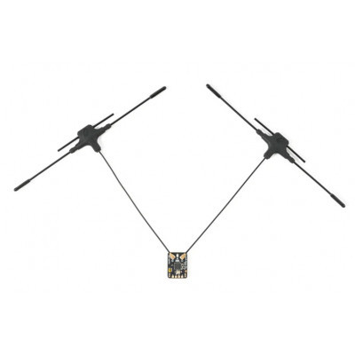 Приймач RX ELRS Gemini Xrossband 915MHz/2.4GHz LR1121 з двома антенами SuperX Nano BetaFPV