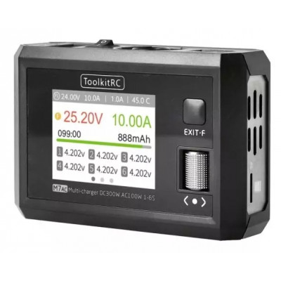 Зарядний пристрій ToolkitRC M7AC (AC 100W / DC 300W)