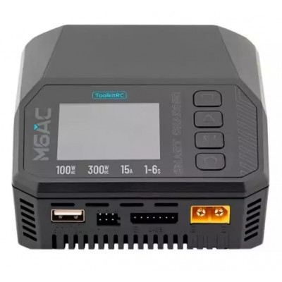 Зарядний пристрій ToolkitRC M6AC (AC 100W / DC 300W)