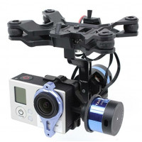 Підвіс двоосьовий гіростабілізований Tarot Т-2D для камер GoPro (TL68A00)
