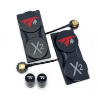Антени 5.8ГГц TrueRC X2-AIR 5.8 MK II 2шт+2шт комплект для DJI FPV (LHCP) 13 dBic+ 1.9 dBic
