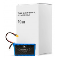 Акумуляторний блок Vinga Li-Ion 6S3P 15000mAh коробка 10 шт (JHY Li-Ion 21700 5000mAh) (V6S3P-10PCS-15000MAH)