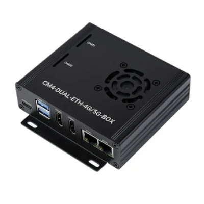 Плата розширення Waveshare Dual Gigabit 5G/4G для Raspberry PI CM4